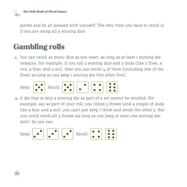 Produktbild: The Little Book of Weed Games