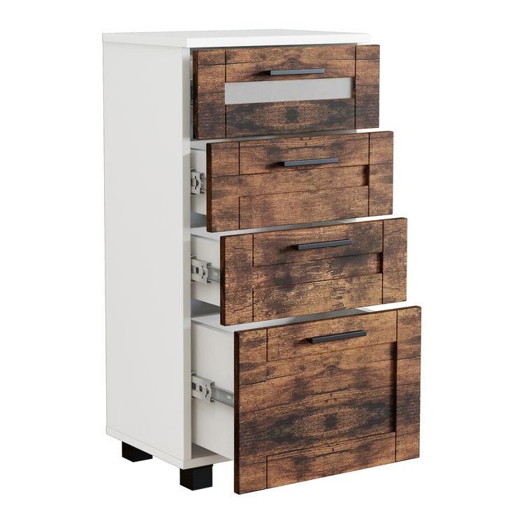 Produktbild: Midischrank Schubladen Nilari 76 x 38 x 28 cm