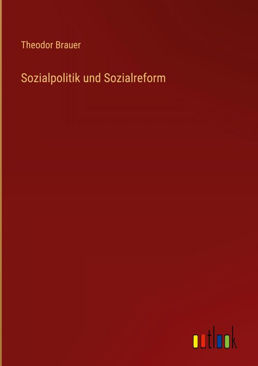 Produktbild: Sozialpolitik und Sozialreform