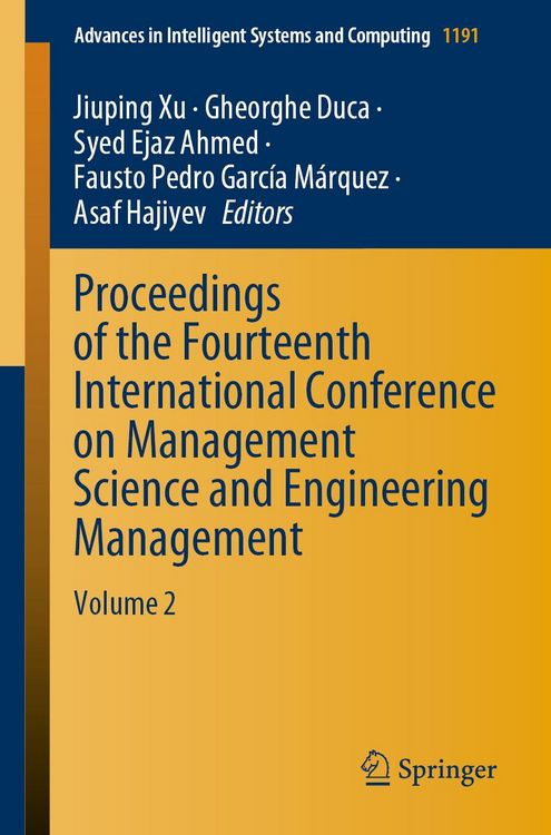 Produktbild: Proceedings of the Fourteenth International Conference on Management Science and Engineering Management