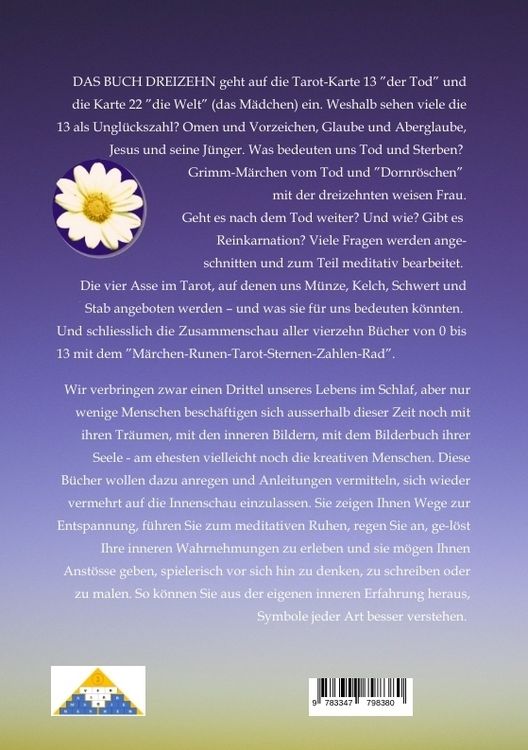 Produktbild: DAS BUCH DREIZEHN; Der Tod und das M&auml;dchen; Totentanz in Dichtung, Astrologie und Tarot; Der Tod in M&auml;rchen der Gebr&uuml;der Grimm