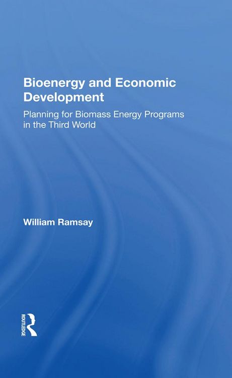 Produktbild: Bioenergy And Economic Development