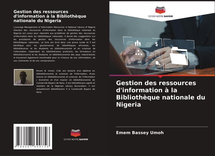 Produktbild: Gestion des ressources d'information &agrave; la Biblioth&egrave;que nationale du Nigeria