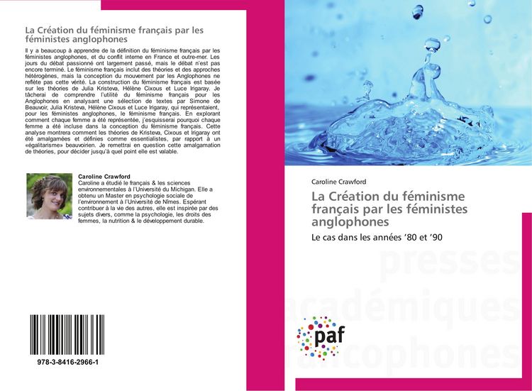 Produktbild: La Cre&iquest;ation du fe&iquest;minisme franc&iquest;ais par les fe&iquest;ministes anglophones