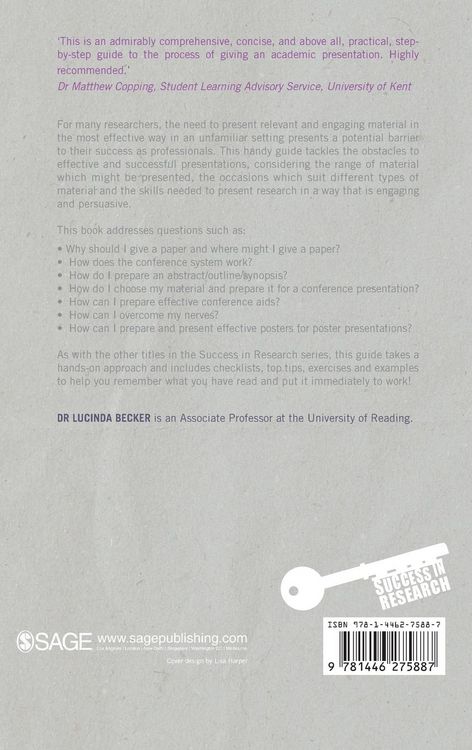 Produktbild: Presenting Your Research