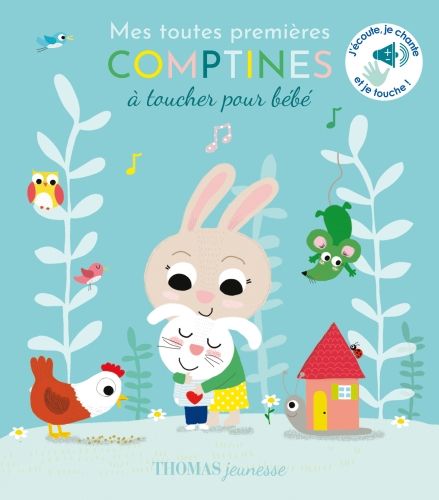 Produktbild: Mes toutes premi&egrave;res comptines &agrave; toucher pour b&eacute;b&eacute;