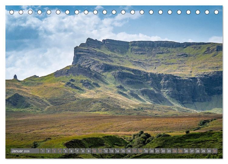 Produktbild: The fantastic Isle of Skye (Tischkalender 2026 DIN A5 quer), CALVENDO Monatskalender