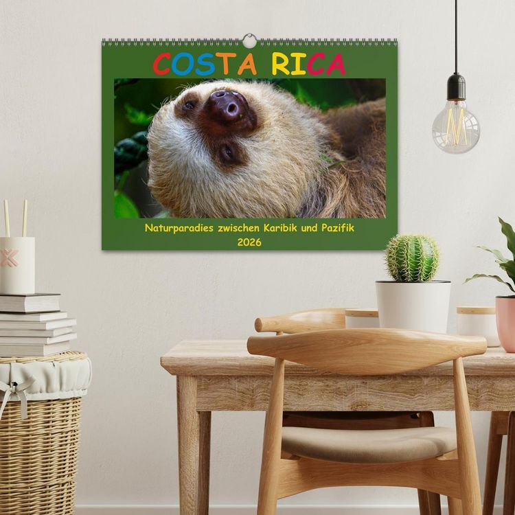 Produktbild: Costa Rica - Naturparadies zwischen Karibik und Pazifik (Wandkalender 2026 DIN A3 quer), CALVENDO Monatskalender