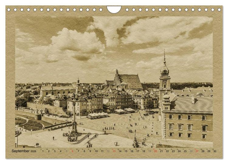 Produktbild: Polen &ndash; Ein Kalender im Zeitungsstil (Wandkalender 2026 DIN A4 quer), CALVENDO Monatskalender