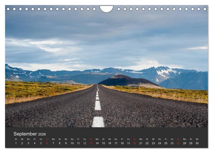 Produktbild: Island Highlights (Wandkalender 2026 DIN A4 quer), CALVENDO Monatskalender