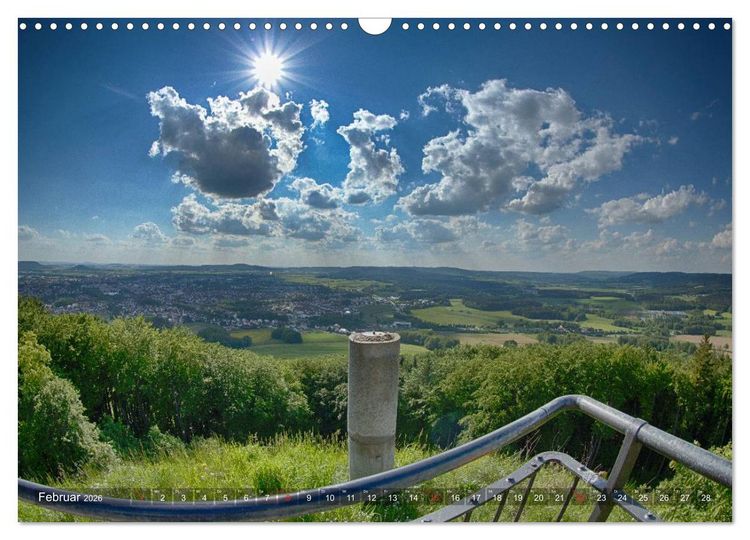 Produktbild: Franken WildRomantisch (Wandkalender 2026 DIN A3 quer), CALVENDO Monatskalender