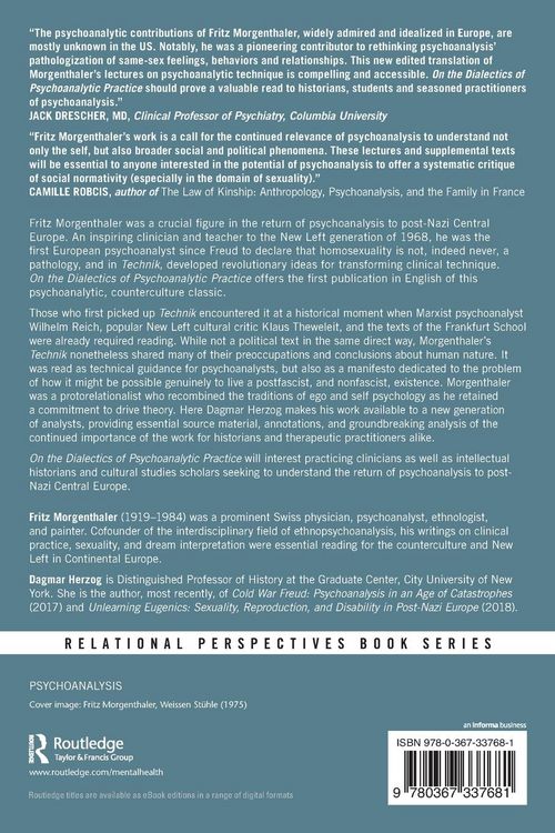 Produktbild: On the Dialectics of Psychoanalytic Practice