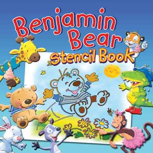 Produktbild: Benjamin Bear Stencil Book [With Stencils]