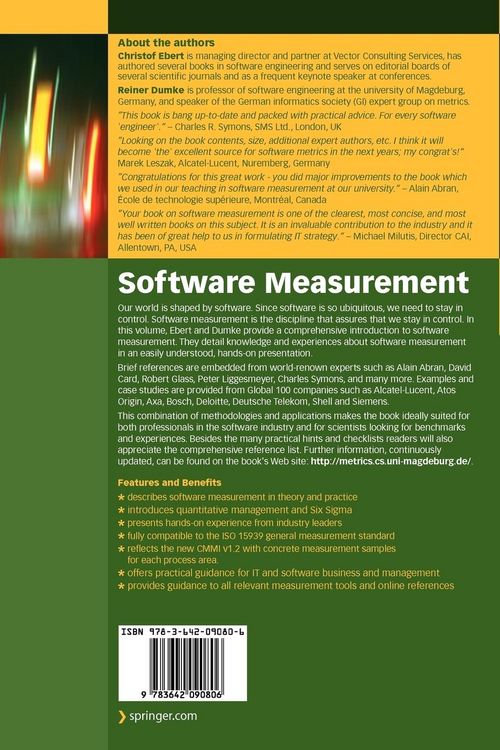 Produktbild: Software Measurement