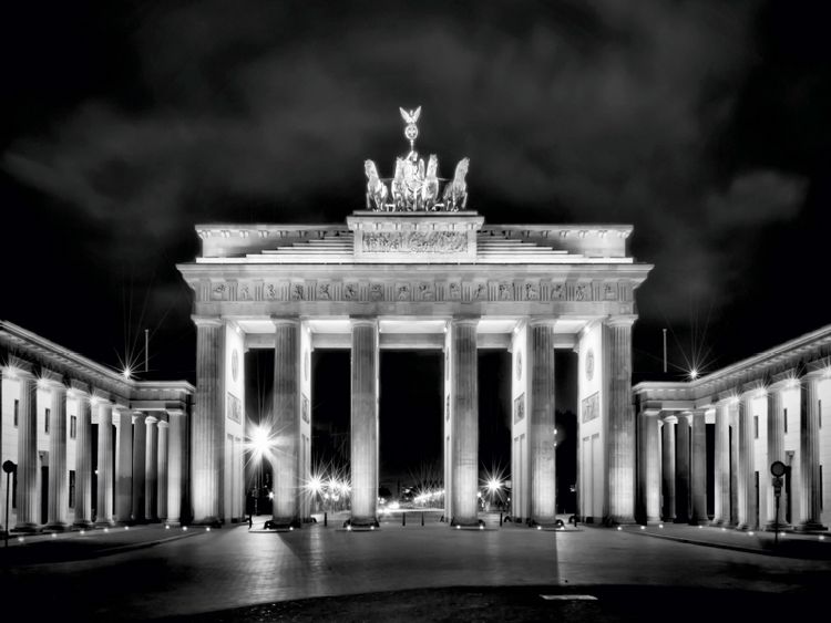 Deutschland Puzzle 1000 Teile - Brandenburger Tor Berlin Motiv, Holz, 75x50 Cm, Perfekt Als Geschenk Oder Souvenir
