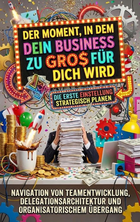 Produktbild: Der Moment, in dem dein Business zu gro&szlig; f&uuml;r dich wird: Die erste Einstellung strategisch planen