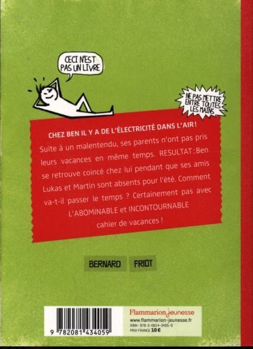 Produktbild: Mon super cahier de vacances