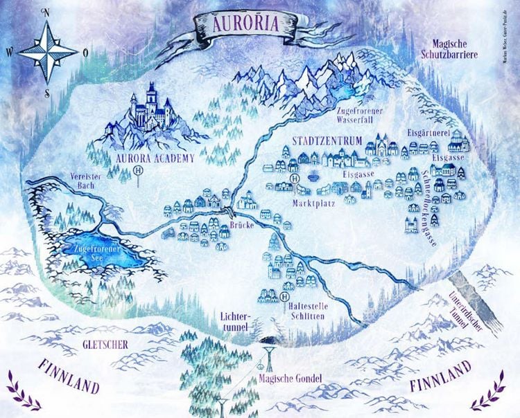 Produktbild: Aurora Academy (Band 2) &ndash; Wenn das Nordlicht entflammt