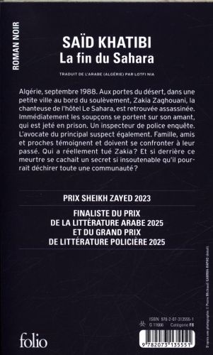 Produktbild: La fin du Sahara