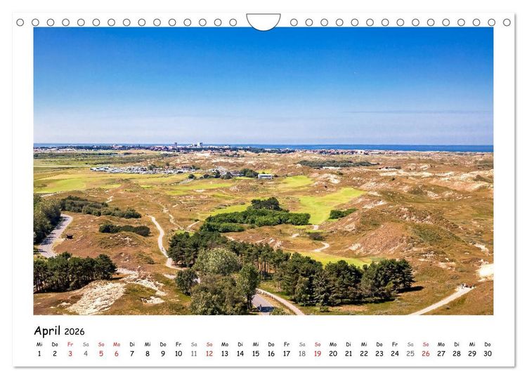 Produktbild: Norderney. Meine ostfriesische Insel (Wandkalender 2026 DIN A4 quer), CALVENDO Monatskalender