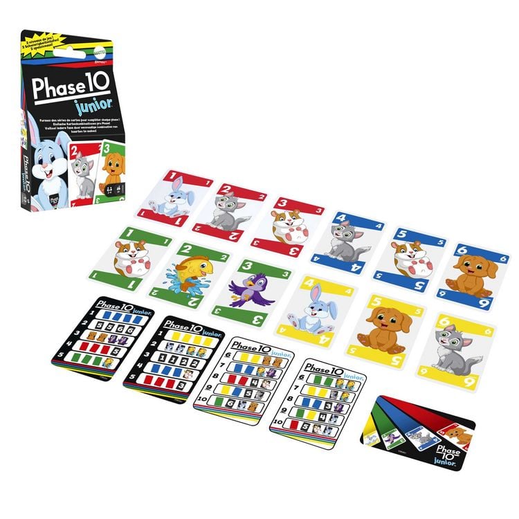 Bild vom Artikel Mattel Games - Phase 10 Junior vom Autor 