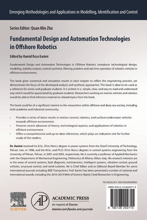 Produktbild: Fundamental Design and Automation Technologies in Offshore Robotics