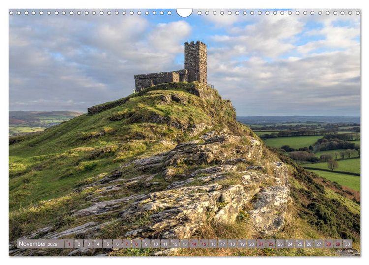 Produktbild: Dartmoor, herbe Sch&ouml;nheit im S&uuml;den Englands (Wandkalender 2026 DIN A3 quer), CALVENDO Monatskalender
