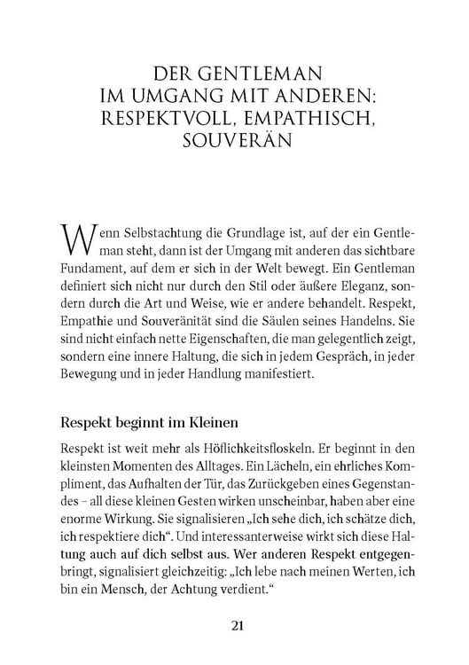 Produktbild: Der Gentleman Weg