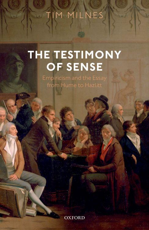 Produktbild: The Testimony of Sense