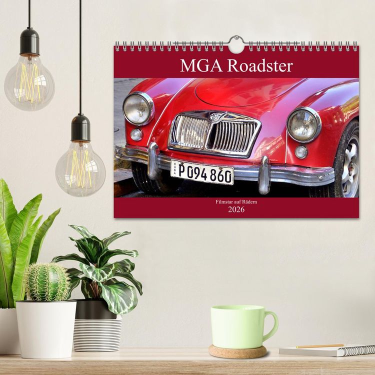 Produktbild: MGA Roadster - Filmstar auf R&auml;dern (Wandkalender 2026 DIN A4 quer), CALVENDO Monatskalender
