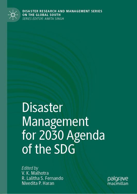 Produktbild: Disaster Management for 2030 Agenda of the SDG