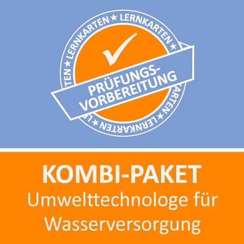 Produktbild: Kombi-Paket Umwelttechnologe f&uuml;r Wasserversorgung - Lernkarten