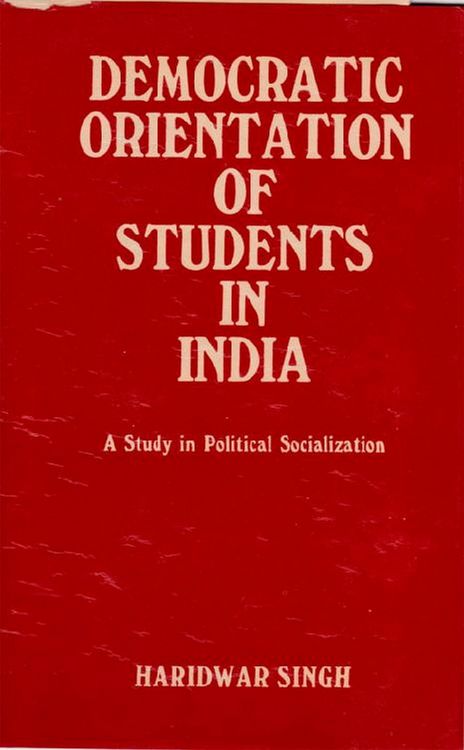 Produktbild: Democratic Orientation Of Students In India A Study In Political Socialization