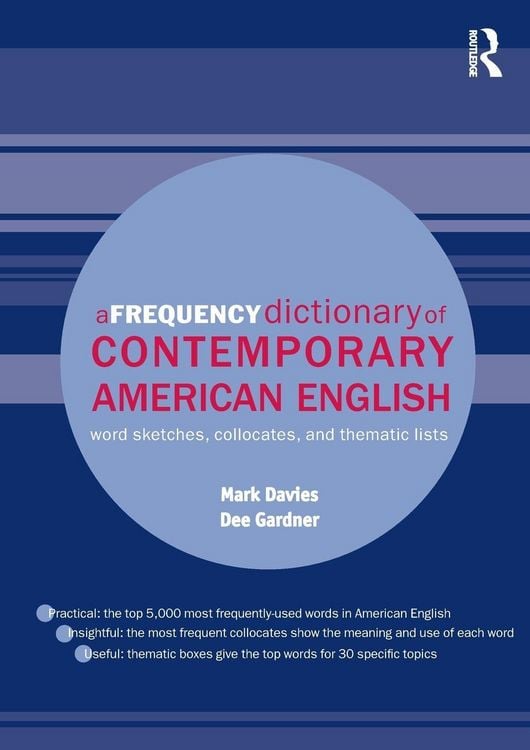 Produktbild: A Frequency Dictionary of Contemporary American English