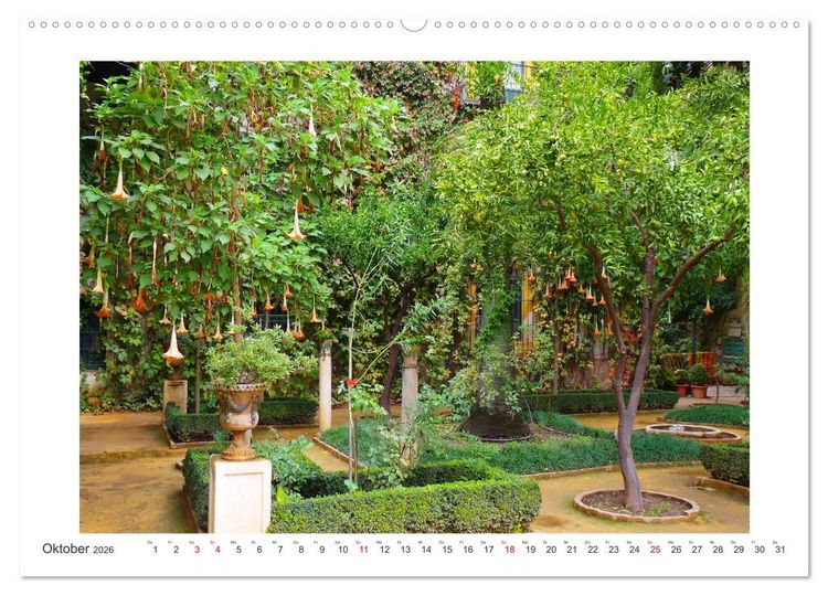 Produktbild: Sevilla Eine Stadt zum Tr&auml;umen (Wandkalender 2026 DIN A2 quer), CALVENDO Monatskalender