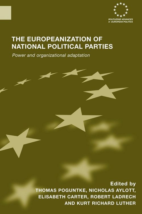 Produktbild: The Europeanization of National Political Parties