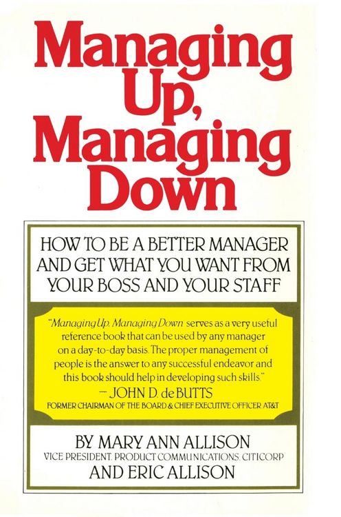 Produktbild: Managing Up, Managing Down (Fireside)