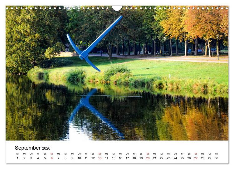 Produktbild: Kassel - Morgenlicht (Wandkalender 2026 DIN A3 quer), CALVENDO Monatskalender