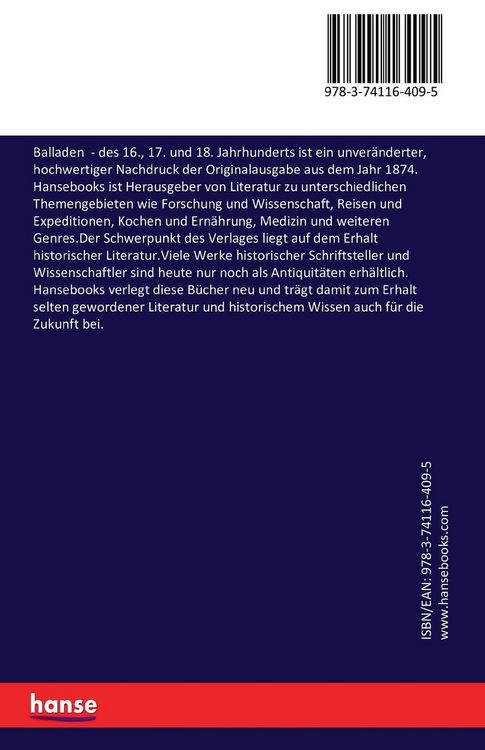 Produktbild: Balladen