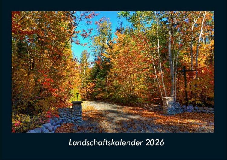 Produktbild: Landschaftskalender 2026 Fotokalender DIN A4