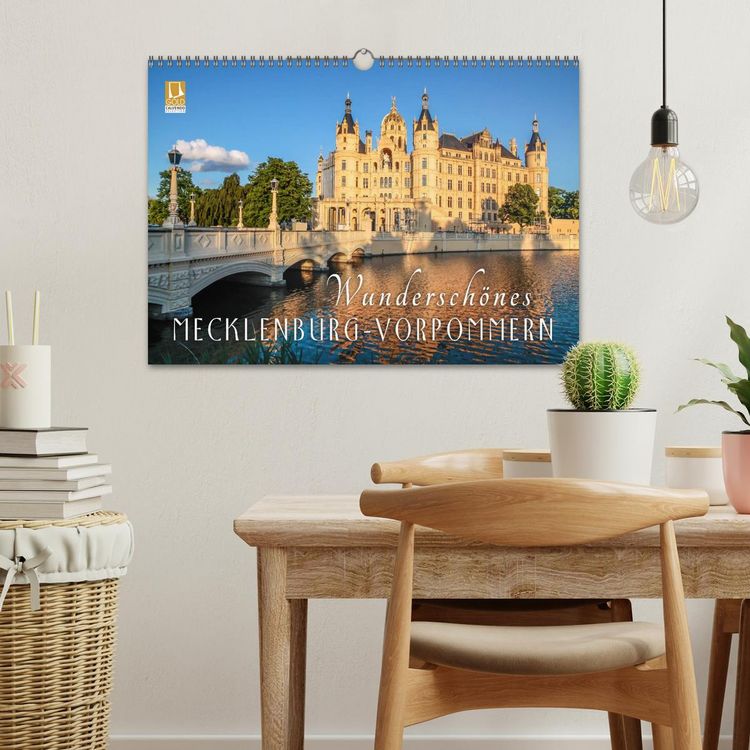Produktbild: Wundersch&ouml;nes Mecklenburg-Vorpommern (Wandkalender 2026 DIN A3 quer), CALVENDO Monatskalender