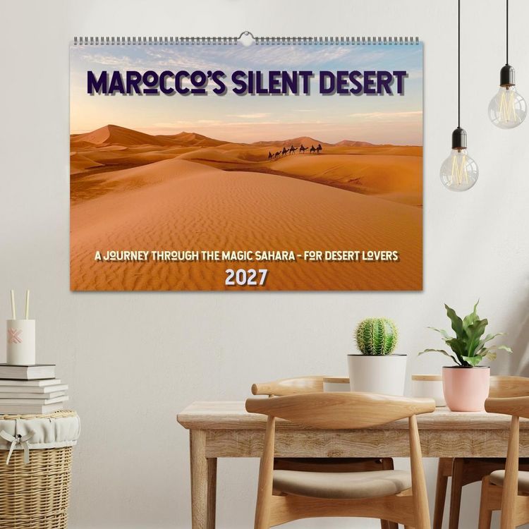 Produktbild: Marocco&rsquo;s Silent Desert (Wall Calendar 2027 DIN A2 landscape), CALVENDO 12 Month Wall Calendar