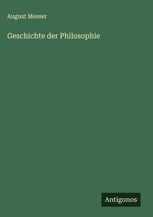Produktbild: Geschichte der Philosophie
