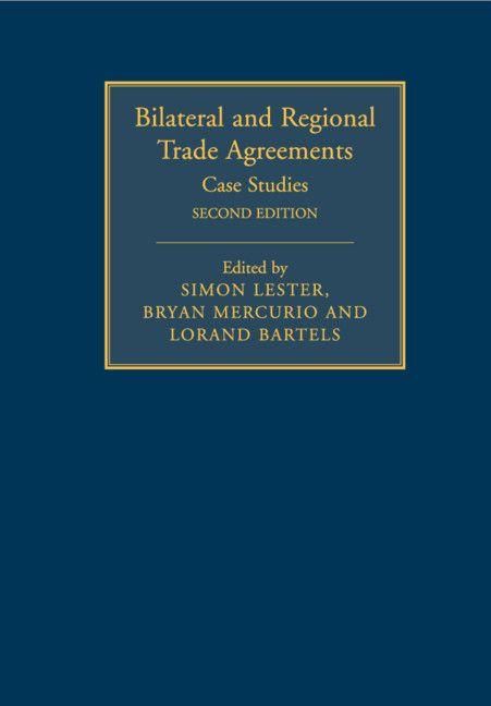 Produktbild: Bilateral and Regional Trade Agreements