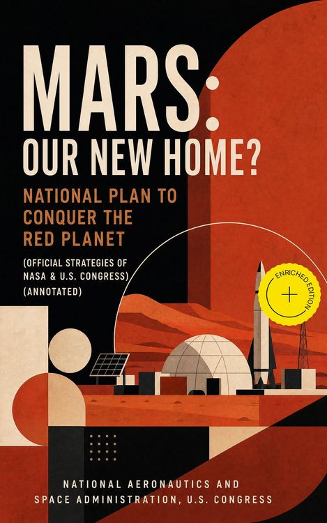 Produktbild: Mars: Our New Home? - National Plan to Conquer the Red Planet (Official Strategies of NASA & U.S. Congress) (Annotated)
