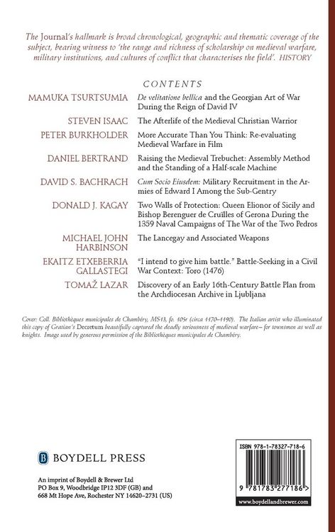 Produktbild: Journal of Medieval Military History