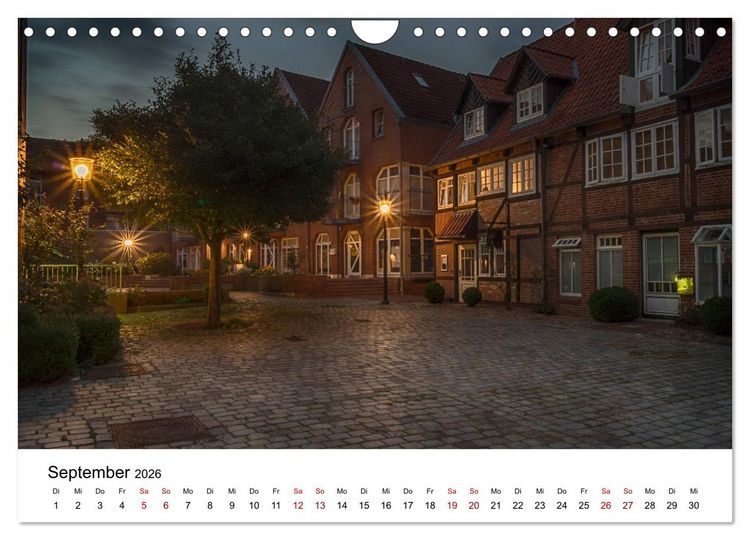 Produktbild: Buxtehude - Eine Perle in Niedersachsen (Wandkalender 2026 DIN A4 quer), CALVENDO Monatskalender