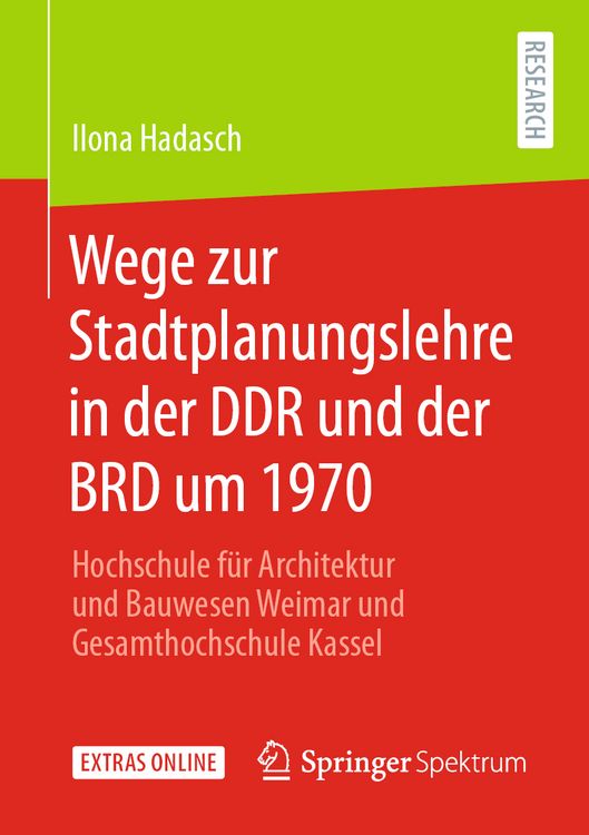 Produktbild: Wege zur Stadtplanungslehre in der DDR und der BRD um 1970
