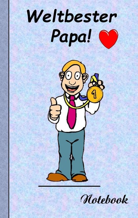 Produktbild: Weltbester Papa - Notizbuch