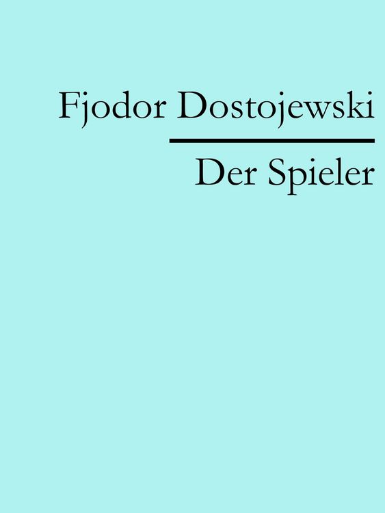 Produktbild: Der Spieler